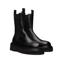 men's platform ankle chelsea boots knight boots