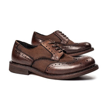 Genuine leather Brogues Men's Office  Dress Derby Shoe