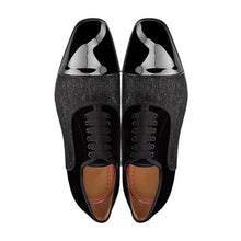 Trend British Style Stitching Black Oxford Shoes