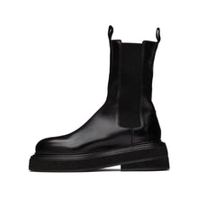 men's platform ankle chelsea boots knight boots