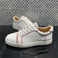 men's rivet small white shoes all match flat sneaker shoes