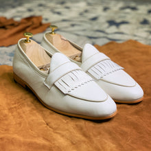 Summer British slip-on soft leather slip-on business loafers