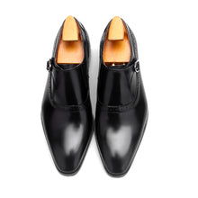 Buckle Point-Toe Loafers Monk