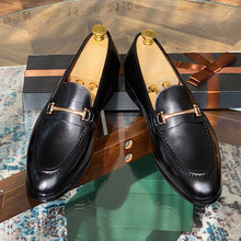 Handmade Leather Horsebit Slip-On Loafers