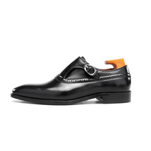 Buckle Point-Toe Loafers Monk