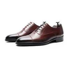 Gentleman Three-joint Top Layer Cowhide Oxfords Shoe