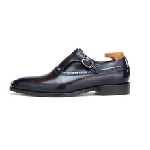 Buckle Point-Toe Loafers Monk