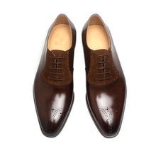 Vintage Genuine Leather Elegant Stylish Classic Lace-up Oxford Shoes