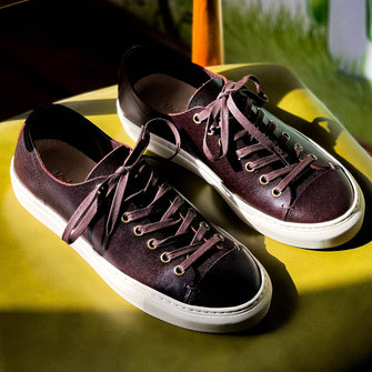 Leather Casual Sneakers Trendy Versatile Sneakers