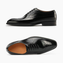 Genuine Leather Oxfords Mens Handmade Dress Shoes