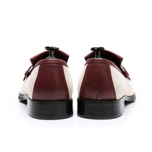 Tassel Single Button Dress Shoes Loafers