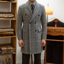 Taupe Tweed Herringbone Polo Coat