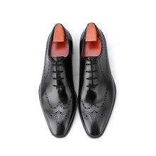 Handmade Luxury Italian Genuine Leather Wedding Business Oxfords Dress Shoes