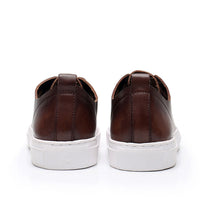 low-top universal all-match casual British lace-up leather sneakers