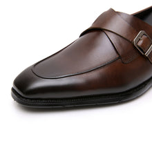 Classic Buckle Monks in Leather monk shoes