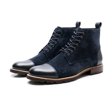 Men's Suede Lace-up Martin Boots