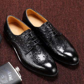 Handmade  Genuine Leather Oxford  Italian Derby Shoes