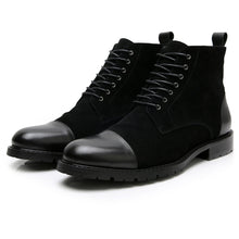 Men's Suede Lace-up Martin Boots